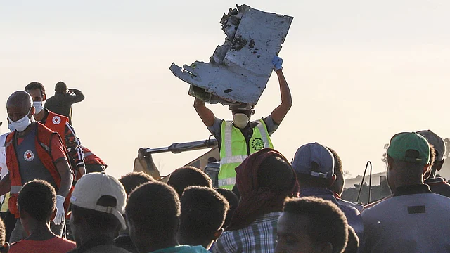 Locator map and death toll by nationality of passengers on the Ethiopian Airlines plane which crashed near Bishoftu in Ethiopia Sunday killing all 157 people on board. Photo: AFP