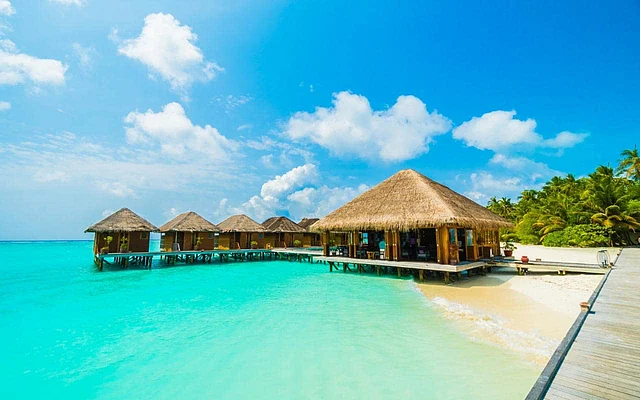 The Maldives is famed as an upmarket tourist destination. Photo: Collected