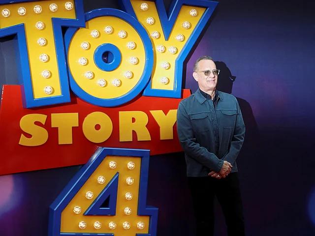 Cast member Tom Hanks attends the UK premiere of `Toy Story 4` in London, Britain, 16 June, 2019. Photo: Reuters