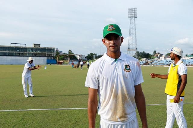 Bangladesh Emerging Cricket team on top on 3rd day against Lankans. Photo: BCB