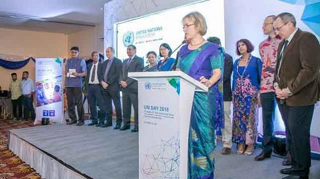UN Resident Coordinator in Bangladesh Mia Seppo. Prothom Alo File Photo