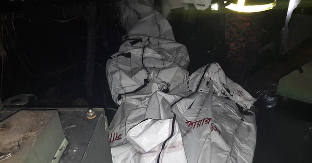 Gazipur fan factory fire kills 10 people. Photo: UNB