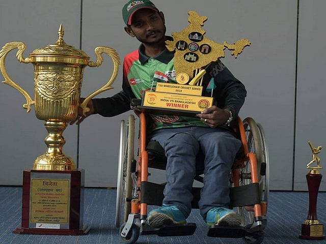 Cricketer Mohammad Mohasin. Photo: UNB