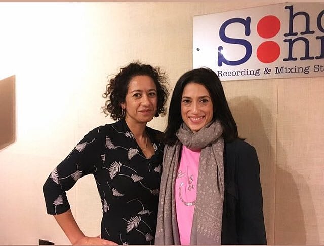 Samira Ahmed (L). Photo taken from Twitter