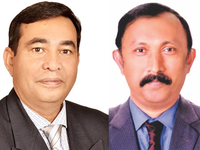 Md Jasim Uddin Akond and Md Munirul Islam. Photo: Courtesy