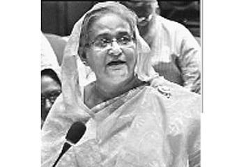 জাতীয় সংসদে প্রধানমন্ত্রী শেখ হাসিনা