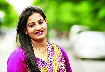 কুস্তিগির শিরিন সুলতানা চান বিশ্ব আসরে বাংলাদেশের জন্য সোনা জিততে। ছবি: অধুনা