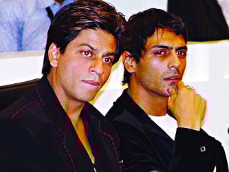 শাহরুখ খান ও অর্জুন রামপাল