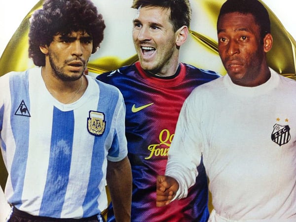 ম্যারাডোনা-পেলের সঙ্গে সেরাদের তালিকায় স্থান করে নিয়েছেন লিওনেল মেসিও