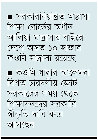 সরকারের এ উদ্যোগ প্রতিহতের ঘোষণা আলেমদের