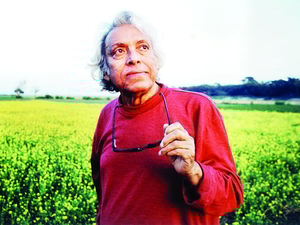 শামসুর রাহমান [২৩ অক্টোবর ১৯২৯-১৭ আগস্ট ২০০৬], ছবি: নাসির আলী মামুন/ফটোজিয়াম