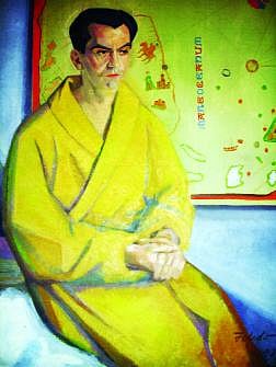 জাদুঘরে রক্ষিত ফেদেরিকো গারসিয়া লোরকার প্রতিকৃতি