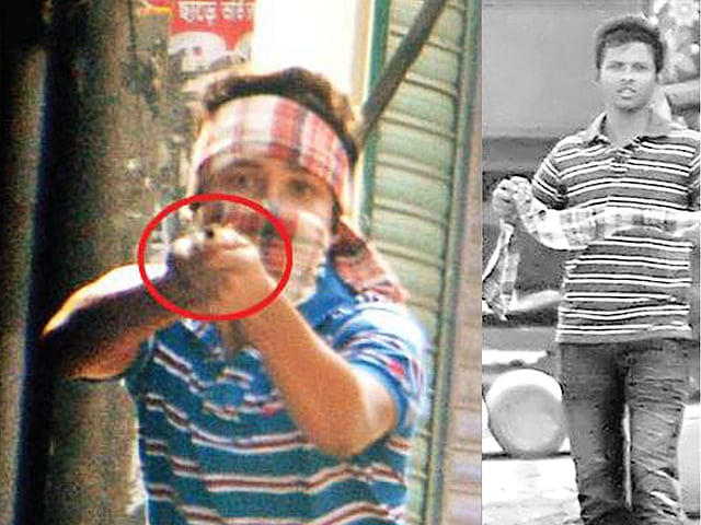 অবরোধ চলাকালে শিবিরের সশস্ত্র তত্পরতা