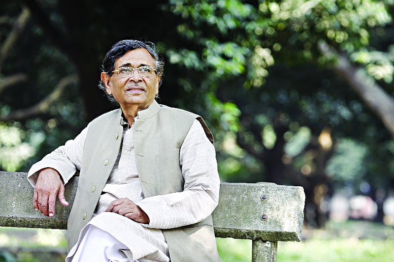 আবদুল্লাহ আবু সায়ীদ। ছবি: সাহাদাত পারভেজ