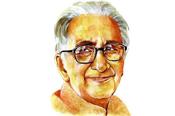 মুহাম্মদ হাবিবুর রহমান [৩ ডিসেম্বর ১৯২৮—১১ জানুয়ারি ২০১৪], প্রতিকৃতি: মাসুক হেলাল