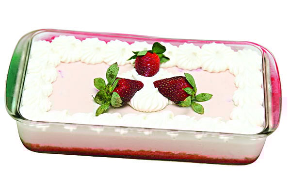 স্ট্রবেরি চিজ কেক