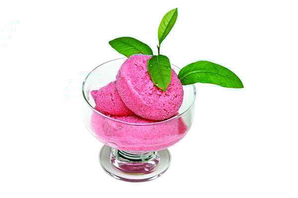 স্ট্রবেরি-দই আইসক্রিম