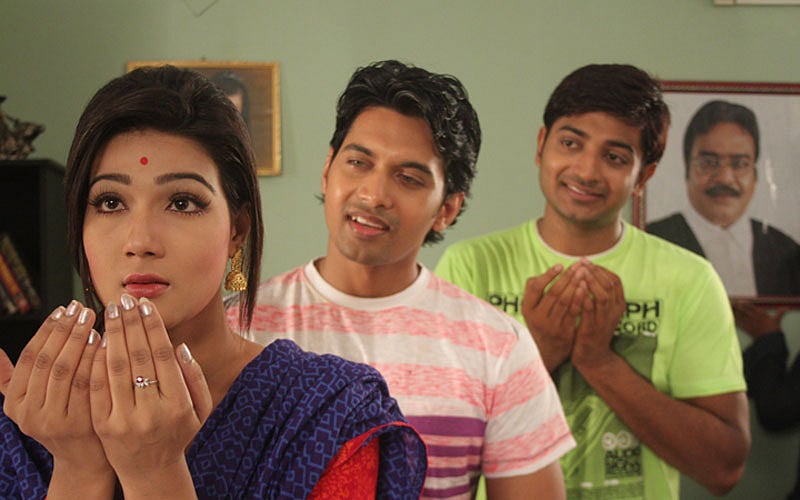 ‘দবির সাহেবের সংসার’ ছবির একটি দৃশ্য