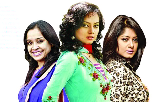 নাজনীন চুমকী, তমা মির্জা, মৌসুমী