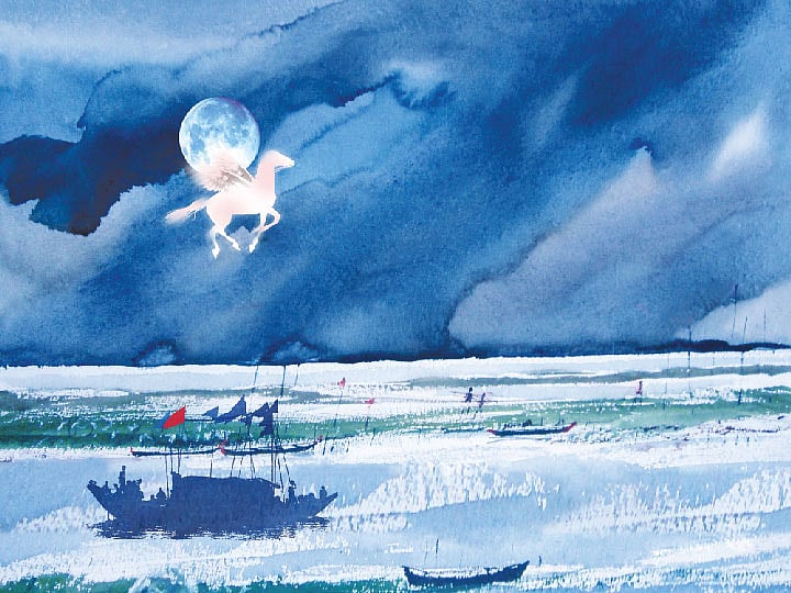 অলংকরণ: মাসুক হেলাল