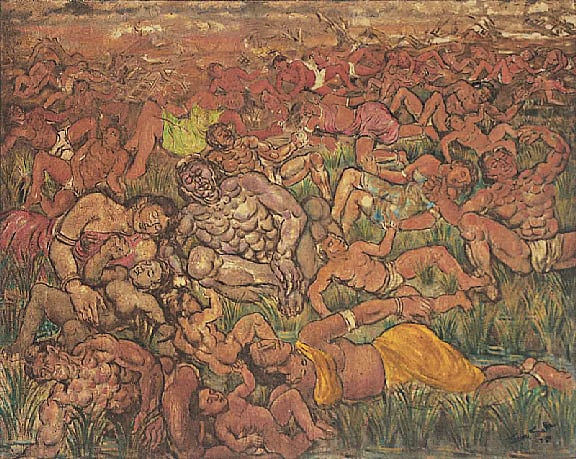 জলোচ্ছ্বাস, শিল্পী এস এম সুলতান