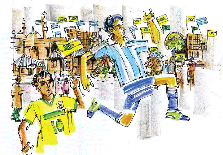 অলংকরণ: কাইয়ুম চৌধুরী