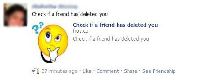 বন্ধু আপনাকে ডিলিট করেছে কি না তা জানার লিংক