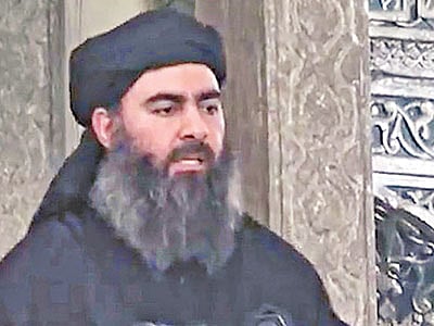 আইএস প্রধান আবু বকর আল বাগদাদী