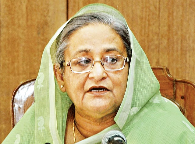 প্রধানমন্ত্রী শেখ হাসিনা। ফাইল ছবি