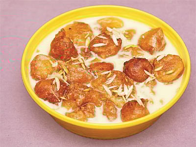 তালের মালাই পিঠা