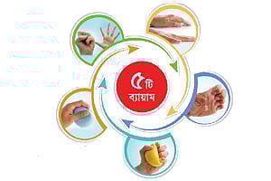 হাত ও আঙুলের সামর্থ্য বাড়াতে ব্যায়াম