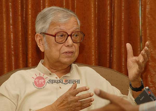 জাতীয় অধ্যাপক সালাহ্‌উদ্দীন আহমদ। ছবি: খালেদ সরকার