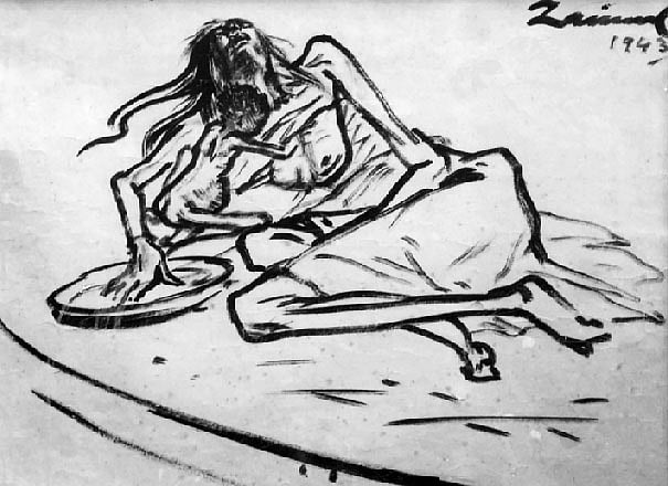 ‘ম্যাডোনা’, শিল্পী: জয়নুল আবেদিন