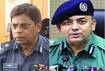 শহীদুল হক ও  বেনজীর আহমেদ