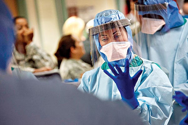 ইবোলা মোকাবিলায় যুক্তরাষ্ট্র কাজ করছে। ছবি: জেফ্রি অ্যালেন