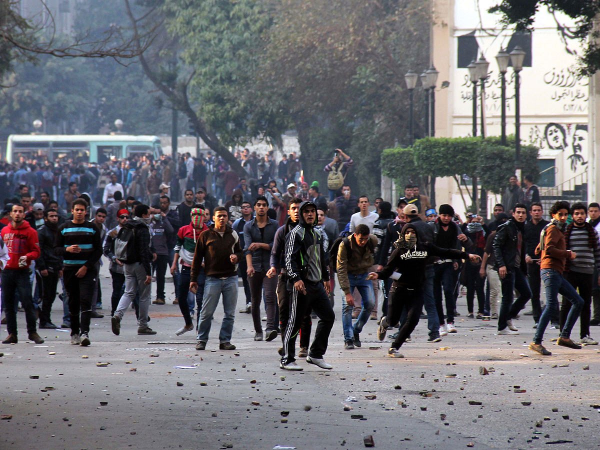 ২৫ জানুয়ারি বিপ্লব বার্ষিকীতে মিসরে সংঘর্ষ হয়