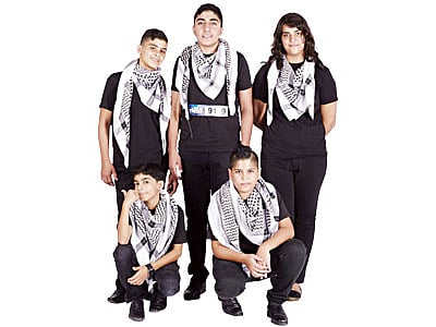 গাজার খুদে সংগীতশিল্পীরা