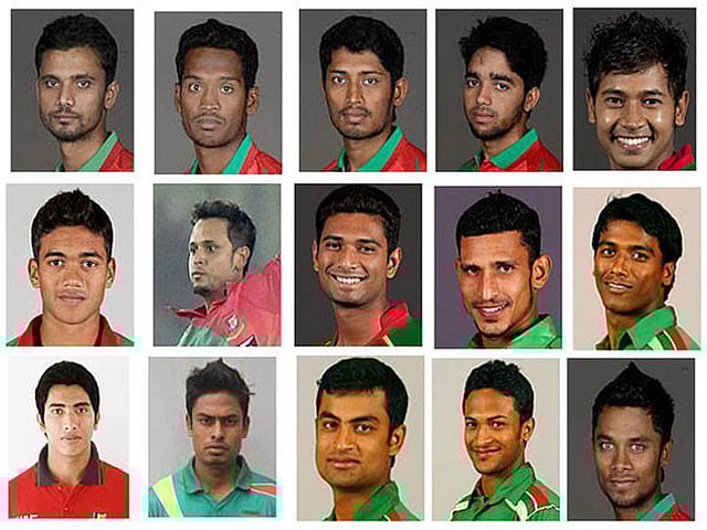 ২০১৫ বিশ্বকাপে বাংলাদেশের স্কোয়াড