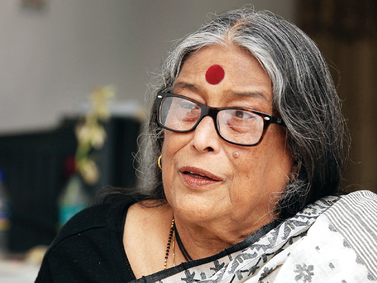 নবনীতা দেবসেন, ছবি: খালেদ সরকার