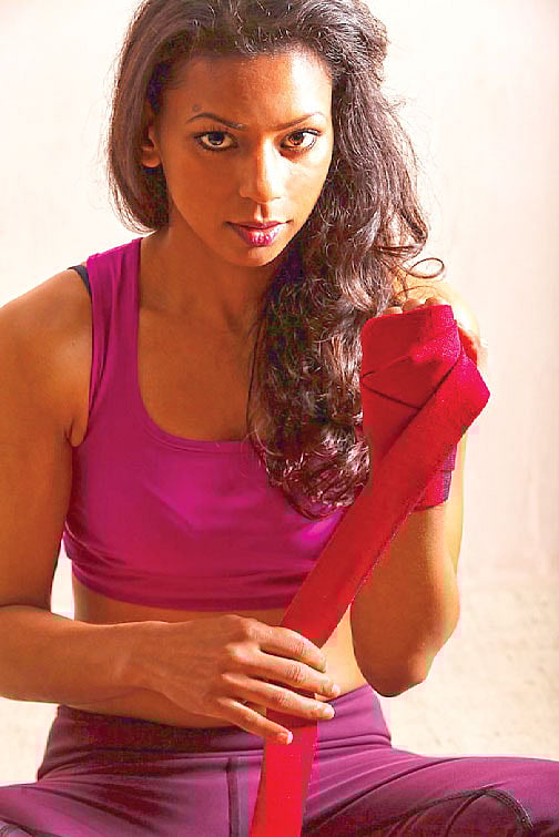 রুখসানা আজ নামছেন কঠিন লড়াইয়ে। ছবি: রুখসানা বেগমের ওয়েবসাইট থেকে