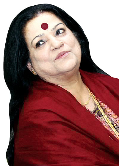 শিল্পী হৈমন্তী শুক্লা l ছবি: সৌরভ দাশ