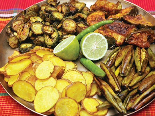 ভাজার থালি