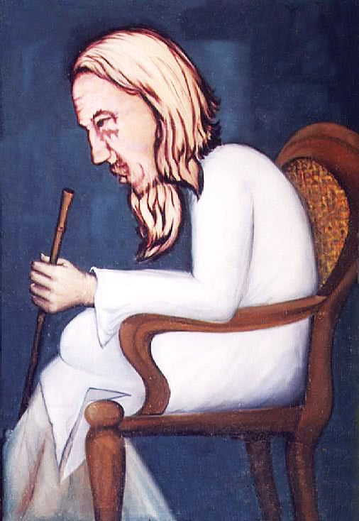 লালন সাঁইয়ের প্রতিকৃতি, ছেউড়িয়ার লালনের মাজার থেকে সংগৃহীত