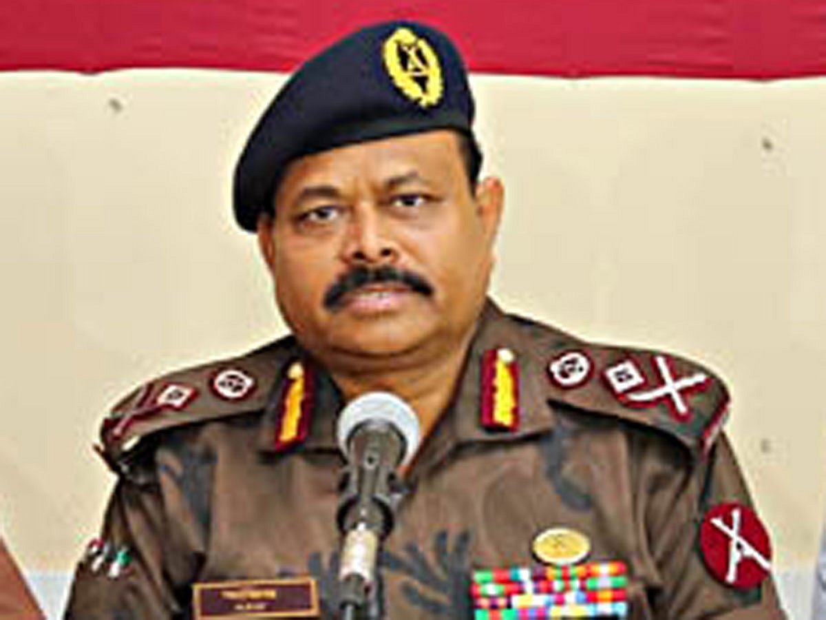 বর্ডার গার্ড বাংলাদেশের (বিজিবি) মহাপরিচালক মেজর জেনারেল আজিজ আহমেদ। ছবি: প্রথম আলো