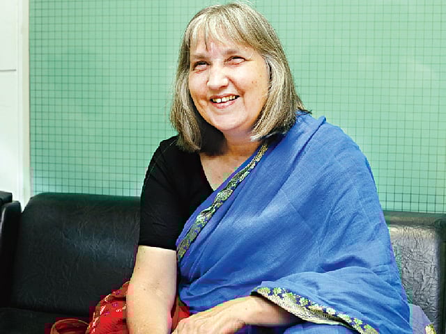 হানা-রুথ টমসন। ছবি: সুমন ইউসুফ