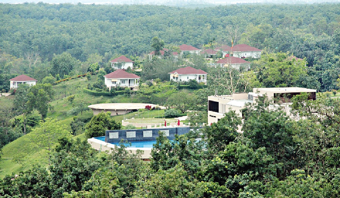 দি প্যালেস রিসোর্ট অ্যান্ড স্পা। ছবি: আনিস মাহমুদ