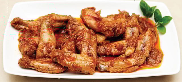 মসলাদার চিকেন উইংস