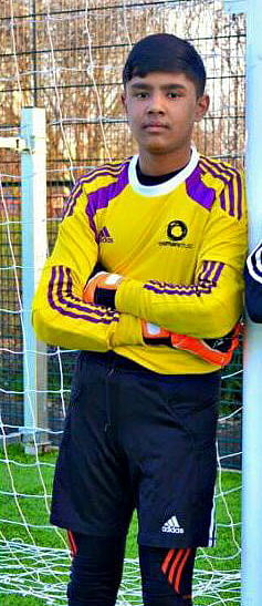 নরউইচ সিটির যুব অ্যাকাডেমিতে সুযোগ পাওয়া সেই আমির হামজা। ছবি: সংগৃহীত