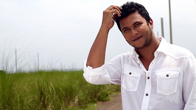 ‘হৃদয়ের গহিনে’ নাটকের একটি দৃশ্যে নাঈম। ছবি: নাসিরউদ্দীন নাসিম