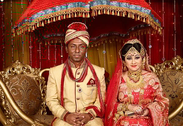 নজরুল ইসলাম ও সুমাইয়া শিমু। ছবি: নাসিরউদ্দীন নাসিম